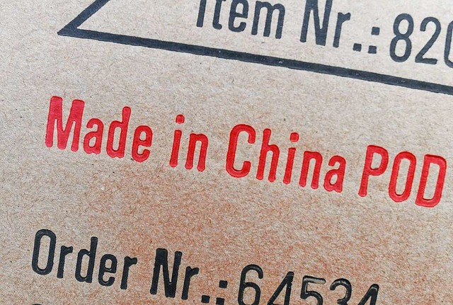 China stellt viele wichtige Produkte her.  | Foto: Patrick Pleul