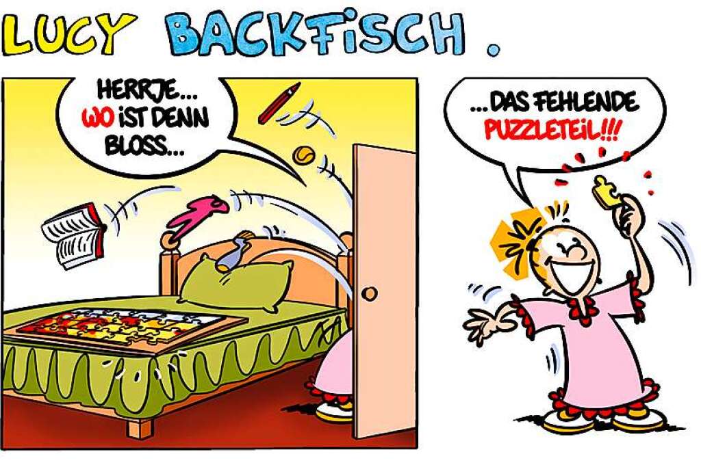 Lucy Backfisch Das Puzzle Neues Für Kinder Badische Zeitung