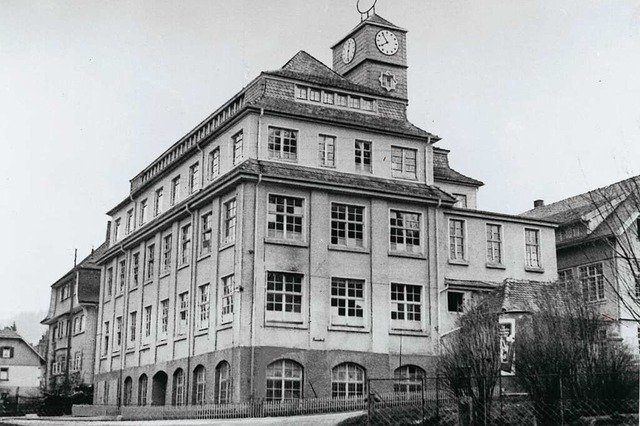 Ein Haus im Wandel der Zeit: Das Hawina-Fabrikgebude in den 1930er Jahren...  | Foto: Archivfoto