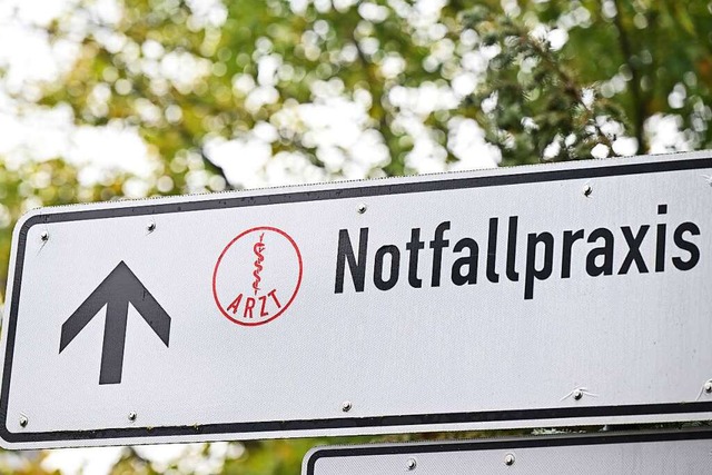 In Bad Sckingen bleibt die Notfallpra...r Anlaufstelle ist noch nicht geklrt.  | Foto: Bernd Weibrod (dpa)