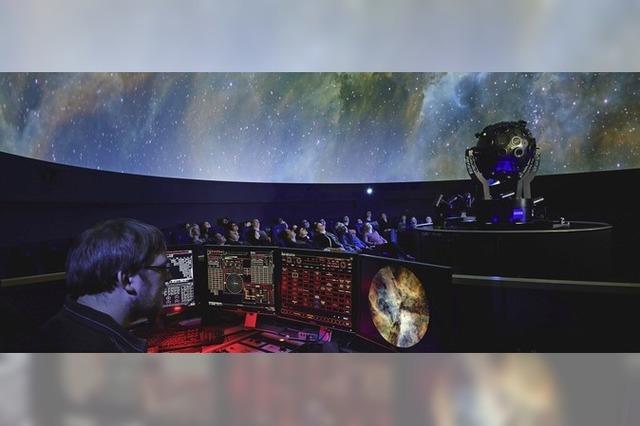 Das Planetarium Freiburg zeigt das Medienkunstwerk 