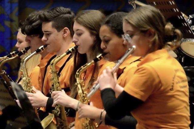 Oh, what a night! Die Bigbands spielen am Goethe-Gymnasium