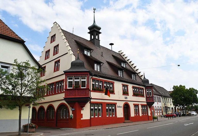 Das Rathaus von Kippenheim  | Foto: Wolfgang Knstle