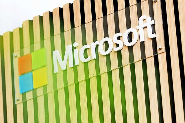 Der US-Softwaregigant Microsoft will in Deutschland viel Geld investieren.   | Foto: Rolf Vennenbernd (dpa)