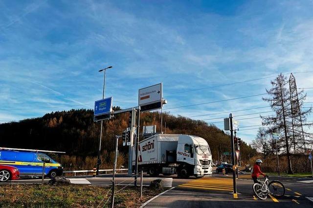 Beim neuen Autobahn-Anschluss Rheinfelden-Ost läuft es noch nicht rund
