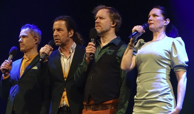Mit ihrer A-cappella-Comedy haben die ...Melzer, Frank Valet und  Sanna Nyman    | Foto: Susanne Schleinzer-Bilal