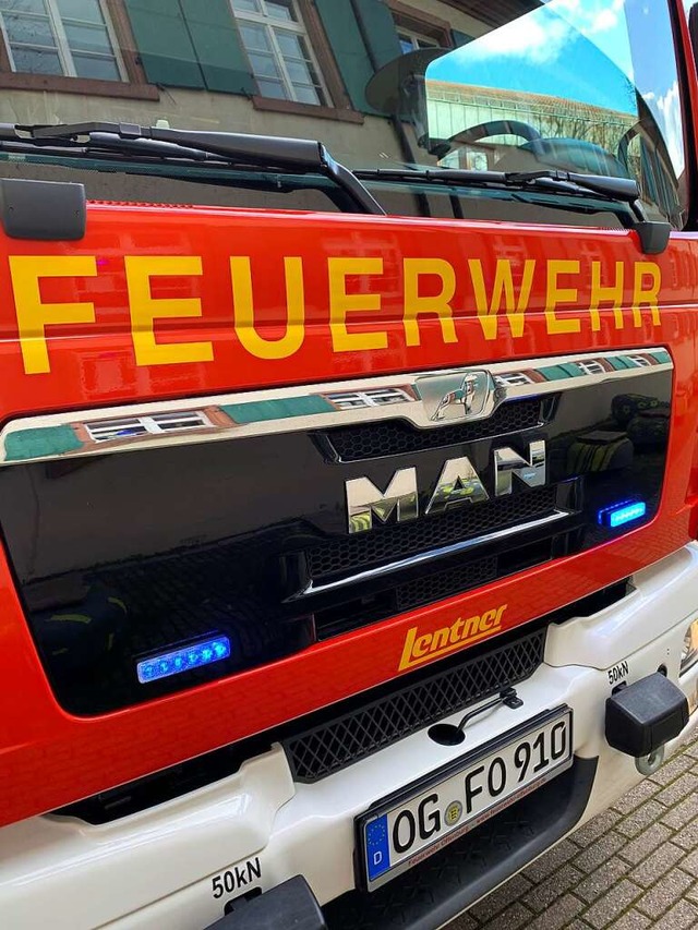 Feuerwehreinsatz in Gengenbach-Bermers...rden. Menschen kamen nicht zu Schaden.  | Foto: Helmut Seller