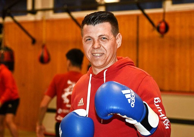 Boxtrainer und Organisator: Viktor Biedermann  | Foto: Rita Eggstein