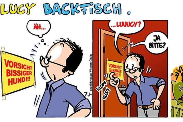 Lucy Backfisch: Bitte anklopfen!
