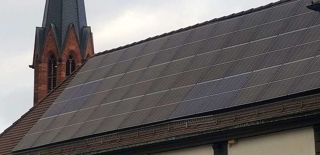 Sorgten fr Diskussionen: Solarmodule ...ach in der Innenstadt von Emmendingen.  | Foto: Gerhard Walser