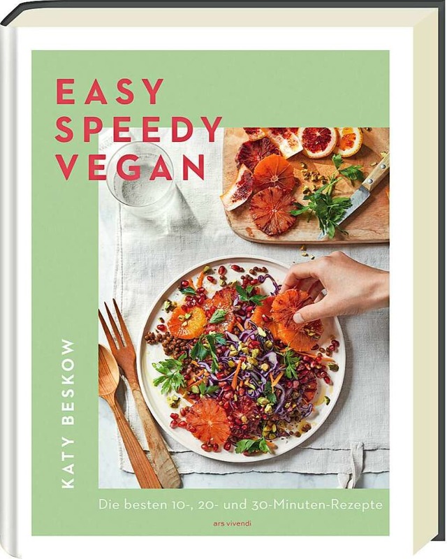 Das Buchcover von &#8222;Easy Speedy Vegan&#8220;  | Foto: Ars Vivendi Verlag