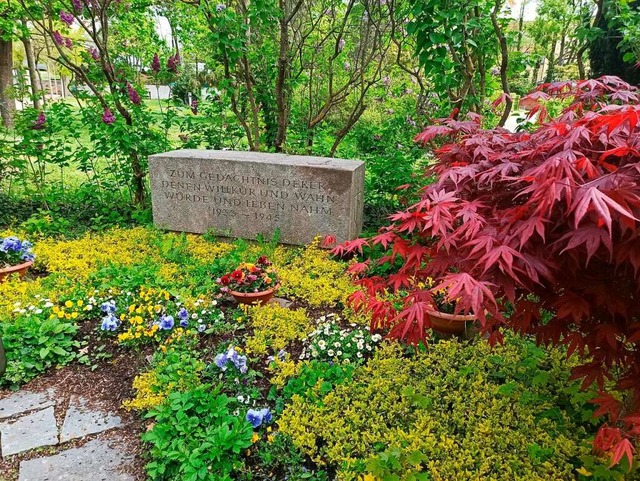 Das Grab der ermordeten Euthanasieopfer auf dem Hauptfriedhof  | Foto: Friedhilde Rimann-Schleip