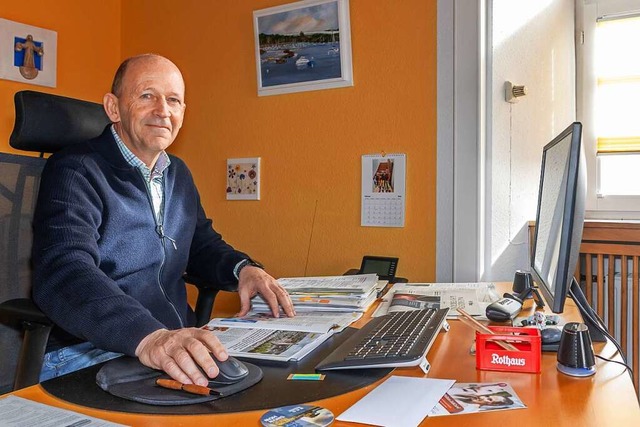 Grafenhausens Brgermeister Christian ...ahlregelungen mit gemischten Gefhlen.  | Foto: Wilfried Dieckmann