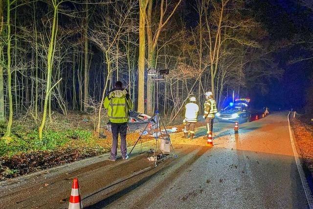 16-Jhrige bei nchtlichem Autounfall bei Schutterwald schwer verletzt