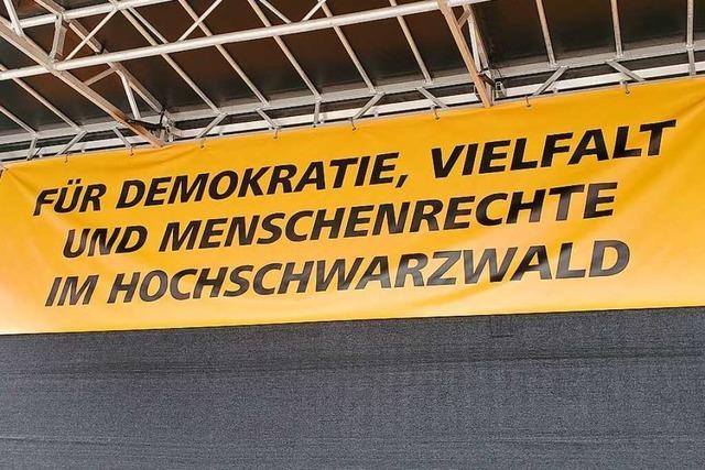 Die Kundgebung fr Demokratie in Titisee-Neustadt spendet Kraft