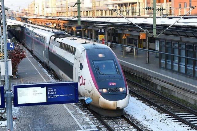 Es gibt deutliche Lcken im TGV-Fahrplan zwischen Freiburg und Paris