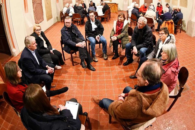 Bisher gab es schon mehrere Polit-Talks in der Stadtkirche.  | Foto: Markus Zimmermann