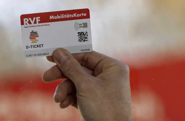 So sieht die neue Mobilittskarte aus.  | Foto: RVF