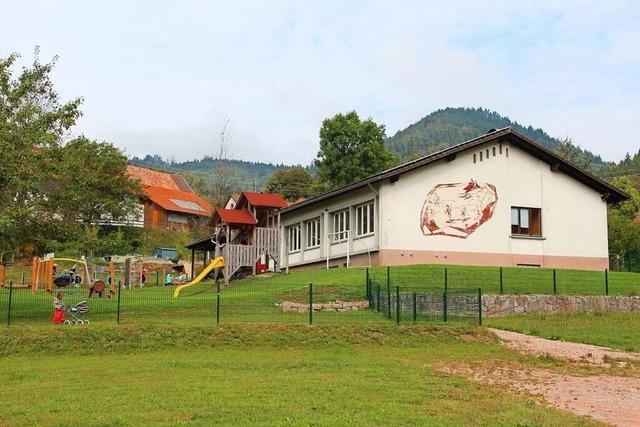 Der Kindergarten Schwalbennest in Marzell weist Mngel beim Brandschutz auf