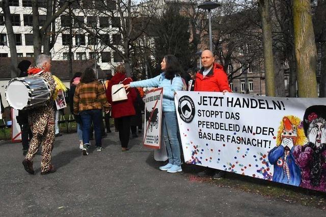 Tierschützer in Basel polarisieren mit ihrem Protest für eine Fasnacht ohne Pferde