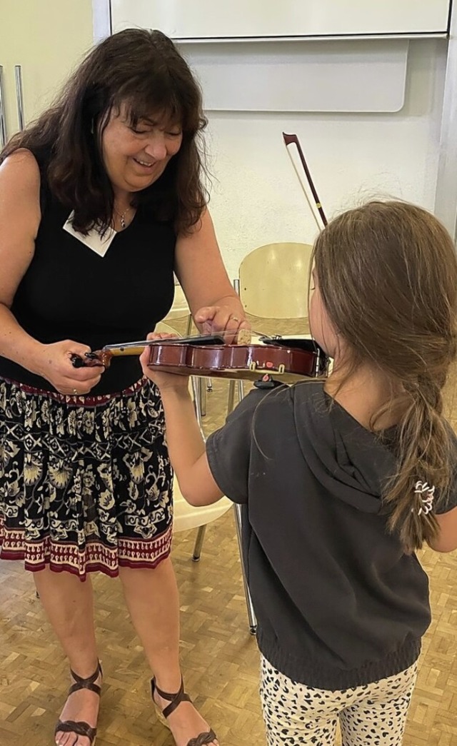 Bei der  Musikschule im Breisgau werde...r an vielen Instrumenten unterrichtet.  | Foto: Felicitas Danner