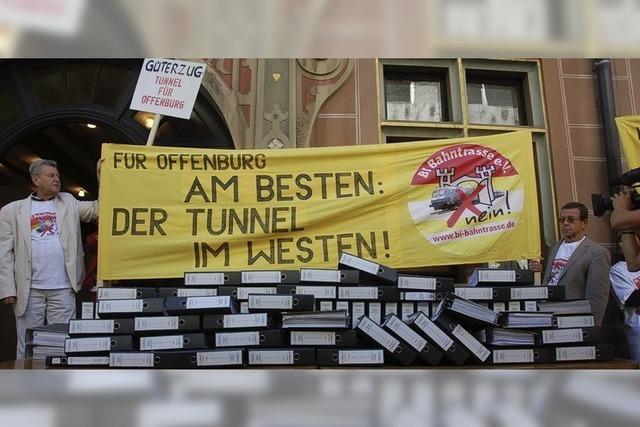 Die Stadt Offenburg pocht auf Tunnel-Zusage der Bahn