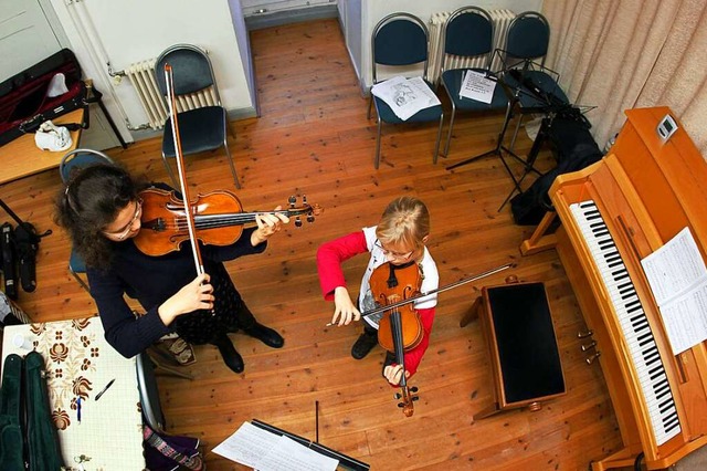 Die stdtische Musikschule Mllheim ge... knftig aber nur noch fr Mllheimer.  | Foto: Jens Bttner