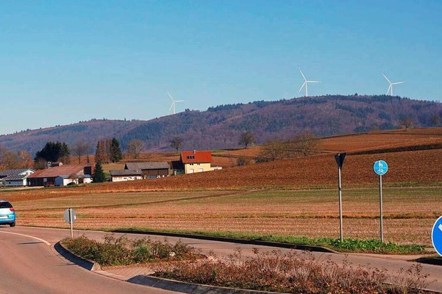Die drei neuen Anlagen des Windparks Schnrbuck in der Visualisierung  | Foto: Enercon IPP Deutschland GmbH
