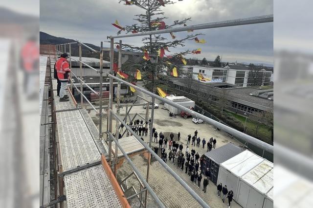 Bauprojekt in Denzlingen liegt im Zeitplan