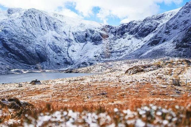 Winterwandern im ältesten Naturreservat in Wales: eine Illusion von Wildnis