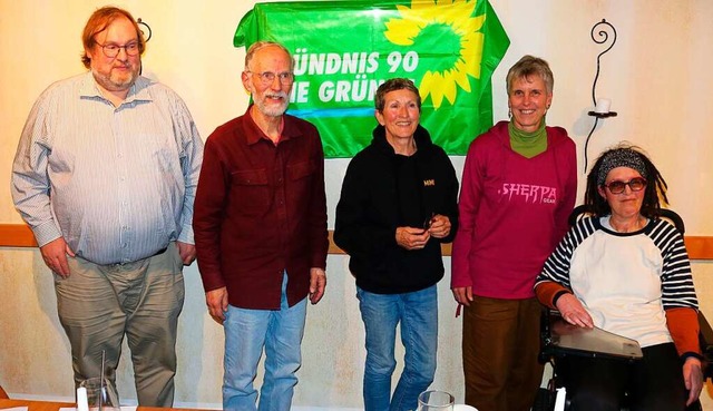 Hartmut Schwbl (von links), Paul Hail... Nicht auf dem Bild ist Kathrin Stutz.  | Foto: Thomas Winckelmann