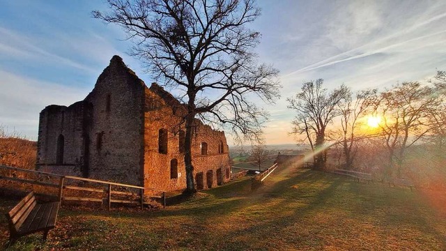 Burg Landeck bei Teningen.  | Foto: Harald Weber