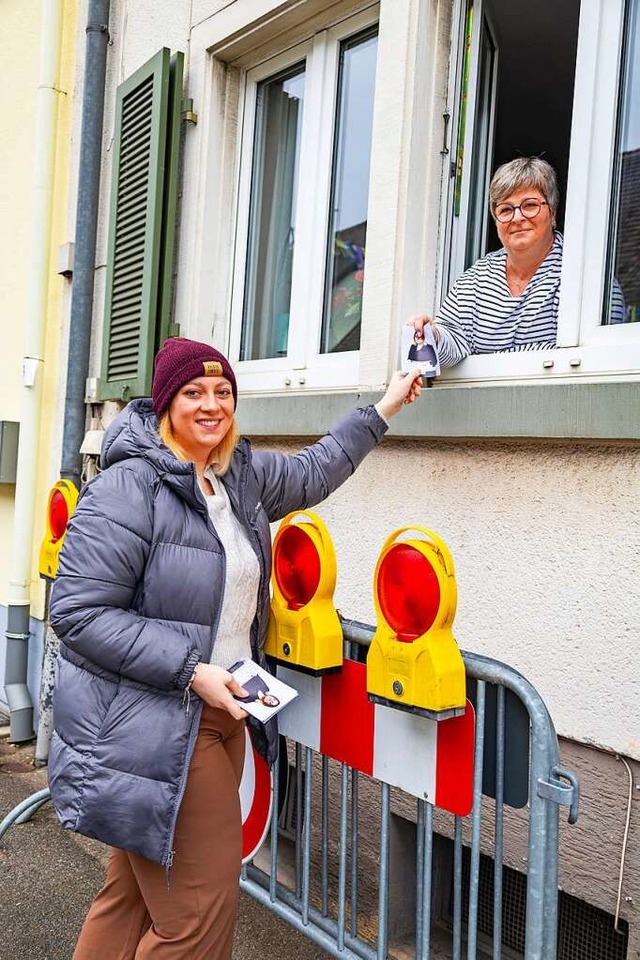 Oberbrgermeisterkandidatin Diana Cori...ontakt zu den Brgerinnen und Brgern.  | Foto: Alexandra Gnzschel