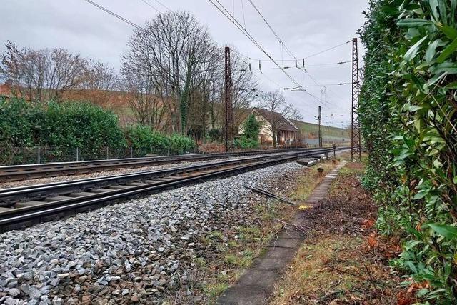 Warum die Bahn jetzt am Batzenberg zwischen Schallstadt und Ehrenkirchen zur Probe bohrt