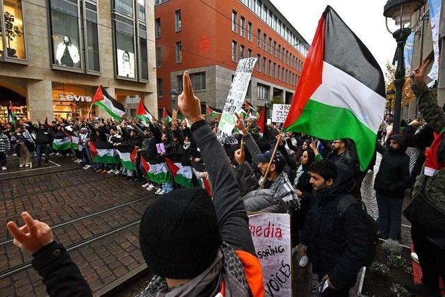 800 Menschen werden am Samstag bei einer Palstina-Demonstration in Offenburg erwartet
