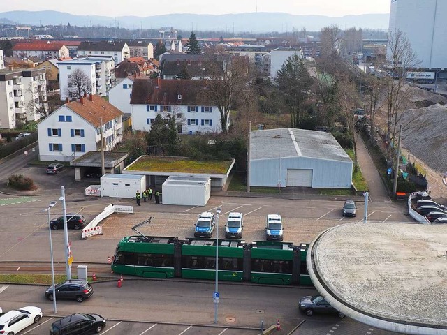 Der Bereich unmittelbar beim Friedling...lche, soll baulich verdichtet werden.  | Foto: Herbert Frey