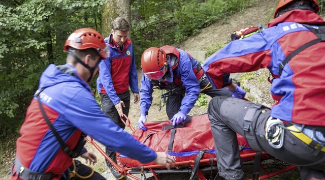 1171 Rettungseinstze hat die Bergwach...ch ein permanentes Training notwendig.  | Foto: Bergwacht Schwarzwald