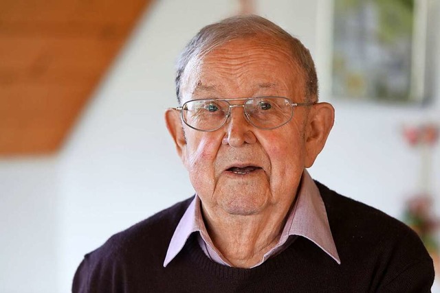 Gnter Killius starb mit 92 Jahren.  | Foto: Christoph Breithaupt