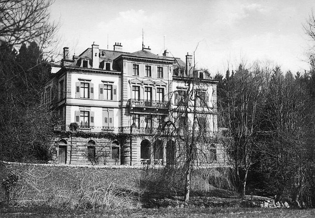 Die 150 Jahre alte Villa Berberich in ...it 40 Jahren stdtisches Kulturhaus.    | Foto: Stadtarchiv