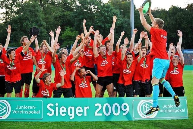 Das berraschungsteam: SC Freiburg holt A-Juniorenpokal gegen Dortmund