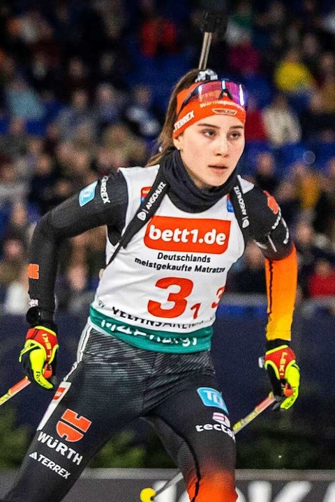 30 Sekunden hinter den Top Ten: Karla Gehrmann aus Laufenburg  | Foto: IMAGO/BEAUTIFUL SPORTS/Leah Kohring