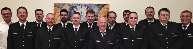 Befrderung und Ehrungen: Brgermeiste...skommandant Bernhard Baier (von links)  | Foto: FF Murg-Hnner