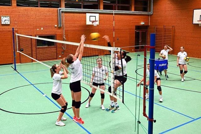 Die Volleyballerinnen aus Freiburg-Waltershofen haben es bis in die Oberliga geschafft