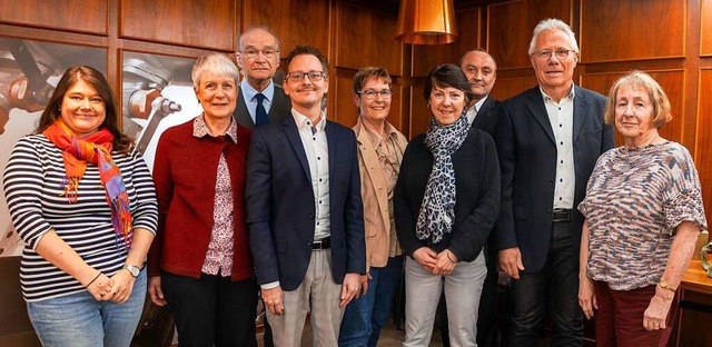 Die Kandidaten der  FDP fr den Gemein...r, Matthias Koesler und Doris Eichhorn  | Foto: Alexandra Gnzschel