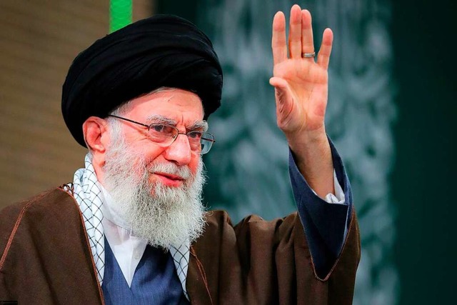 Chamenei, iranischer Religionsfhrer und Staatsoberhaupt  | Foto: Iranian Supreme Leader's Office (dpa)