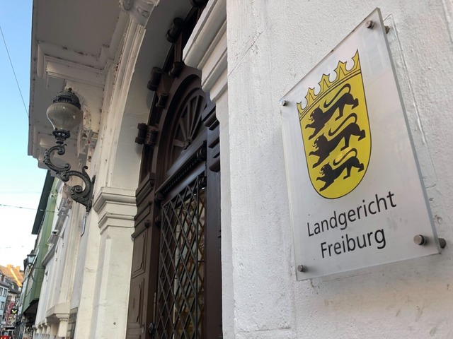 Vier Jahre Freiheitsstrafe &#8211; so ...ericht Freiburg fr einen 26-Jhrigen.  | Foto: Christian Bhmer (dpa)