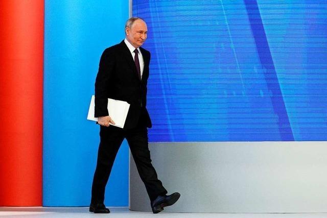Putins Rede an die Nation zeigt seine Unfhigkeit zu Verhandlungen