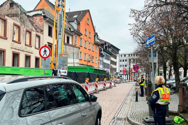 In Schopfheim muss der Vollzugsdienst Verkehrsschilder erklären