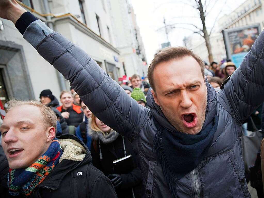 Zahlreiche Demonstranten werden in diesen Jahren festgenommen – auch Nawalny landet im September 2018  wieder fr 20 Tage im Gefngnis.