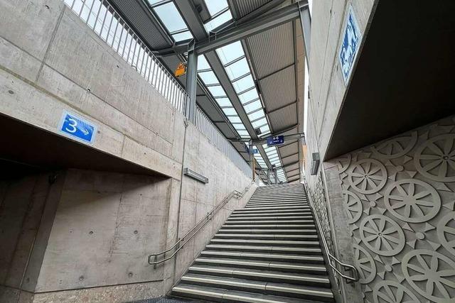 Neue zentrale Unterfhrung am Mllheimer Bahnhof ist geffnet